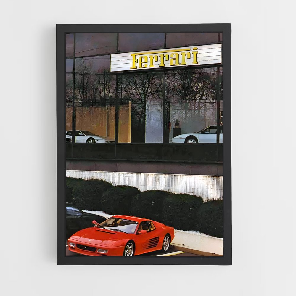Poster Ferrari Classique (vue 2)